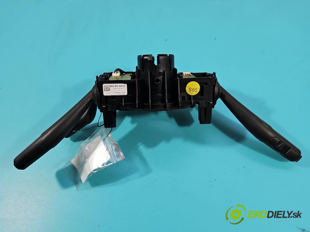 Audi A5 8T 2007-2016 3.0 tdi 239KM manual 176 kW 2967 cm3 2- prepínač komplex: 8K0953502D (Prepínacie páčky pod volantom)