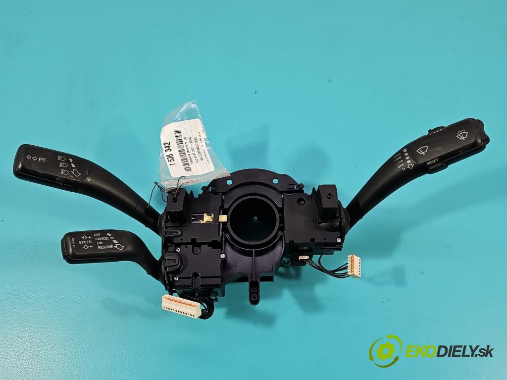 Audi A5 8T 2007-2016 3.0 tdi 239KM manual 176 kW 2967 cm3 2- prepínač komplex: 8K0953502D (Prepínacie páčky pod volantom)