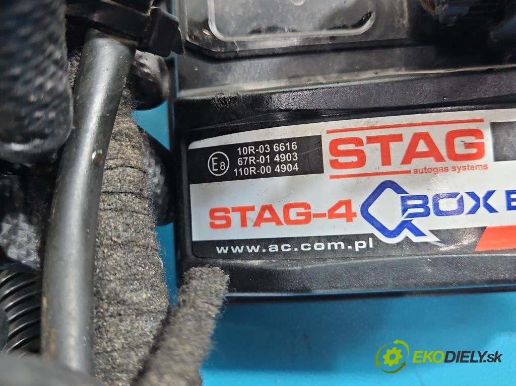 Seat Leon I 1999-2005 1.6 16v 105 HP manual 77 kW 1598 cm3 5- inštalácia LPG STAG 4 QBOX BASIC