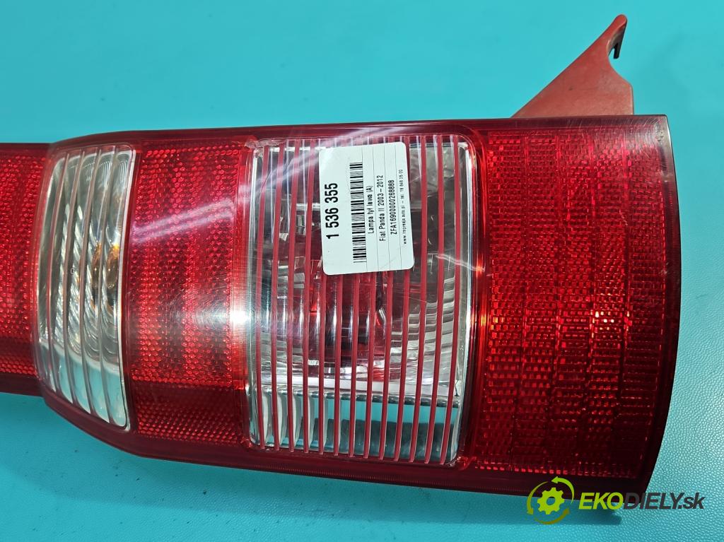 Fiat Panda II 2003-2012 1.2b 60 HP manual 44 kW 1242 cm3 5- svetlo / reflektor zadné ľavé  (Kľučka dverí ostatné)