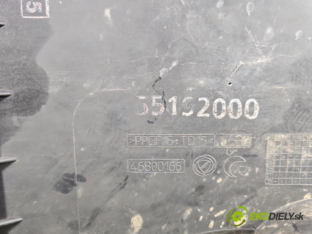 Fiat Panda II 2003-2012 1.2b 60 HP manual 44 kW 1242 cm3 5- obal filtra vzduchu 46800166 (Obal vzduchového filtra)