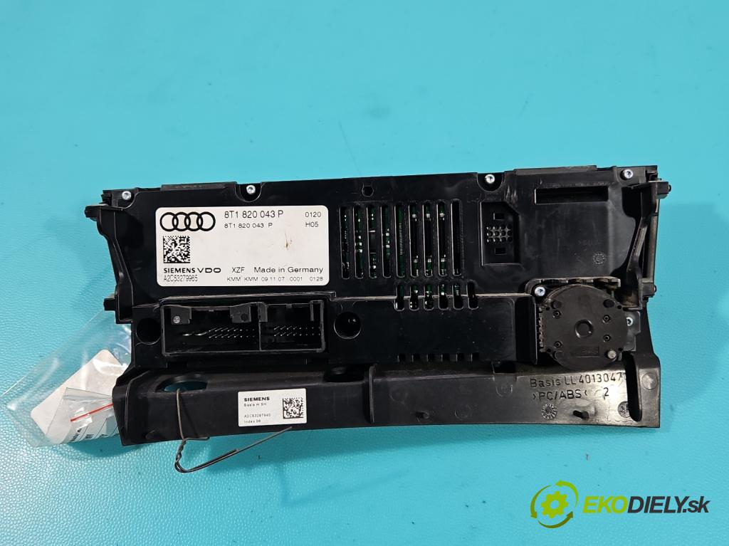 Audi A5 8T 2007-2016 3.0 tdi 239KM manual 176 kW 2967 cm3 2- panel kúrenia 8T1820043P