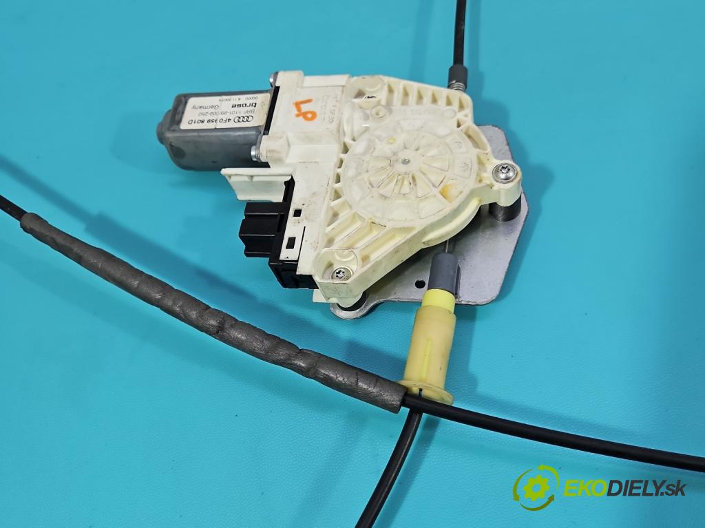 Audi A5 8T 2007-2016 3.0 tdi 239KM manual 176 kW 2967 cm3 2- mechanizmus okna predné ľavý 4F0959801D