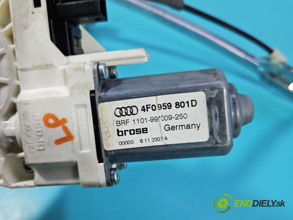 Audi A5 8T 2007-2016 3.0 tdi 239KM manual 176 kW 2967 cm3 2- mechanizmus okna predné ľavý 4F0959801D