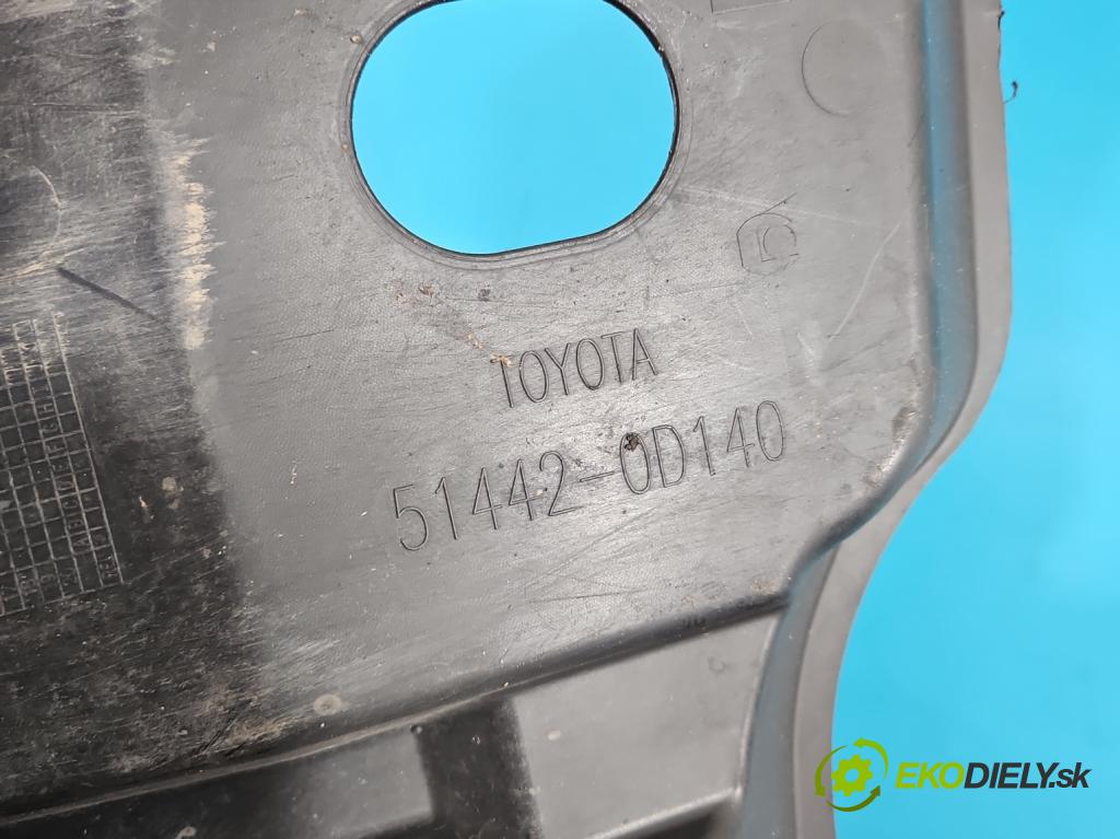Toyota Yaris III 2011-2020 1.0 vvti 69KM manual 51 kW 998 cm3 5- kryt plastová 51442-0D140