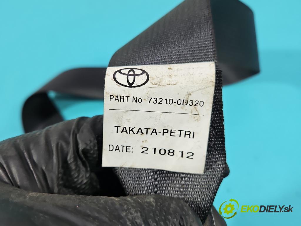 Toyota Yaris III 2011-2020 1.0 vvti 69KM manual 51 kW 998 cm3 5- stěna bezpečnost přední pravý 73210-0D320