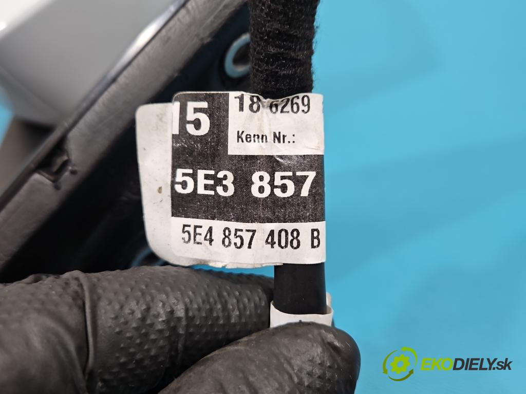Skoda Octavia IV 2019- 1.5 TSI 150 HP automatic 110 kW 1498 cm3 5- zrkadlo pravé 5E4857408B (Kľučka dverí ostatné)