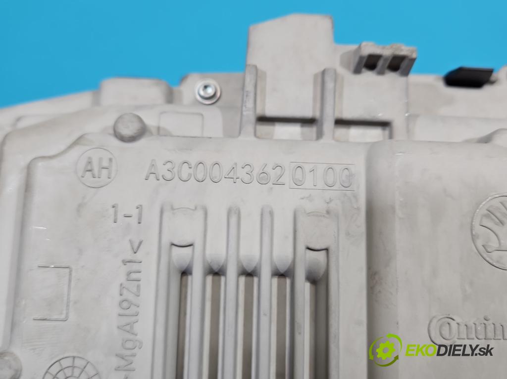 Skoda Octavia IV 2019- 1.5 TSI 150 HP automatic 110 kW 1498 cm3 5- prístrojovka/ budíky 5E3920770E (Prístrojová doska)