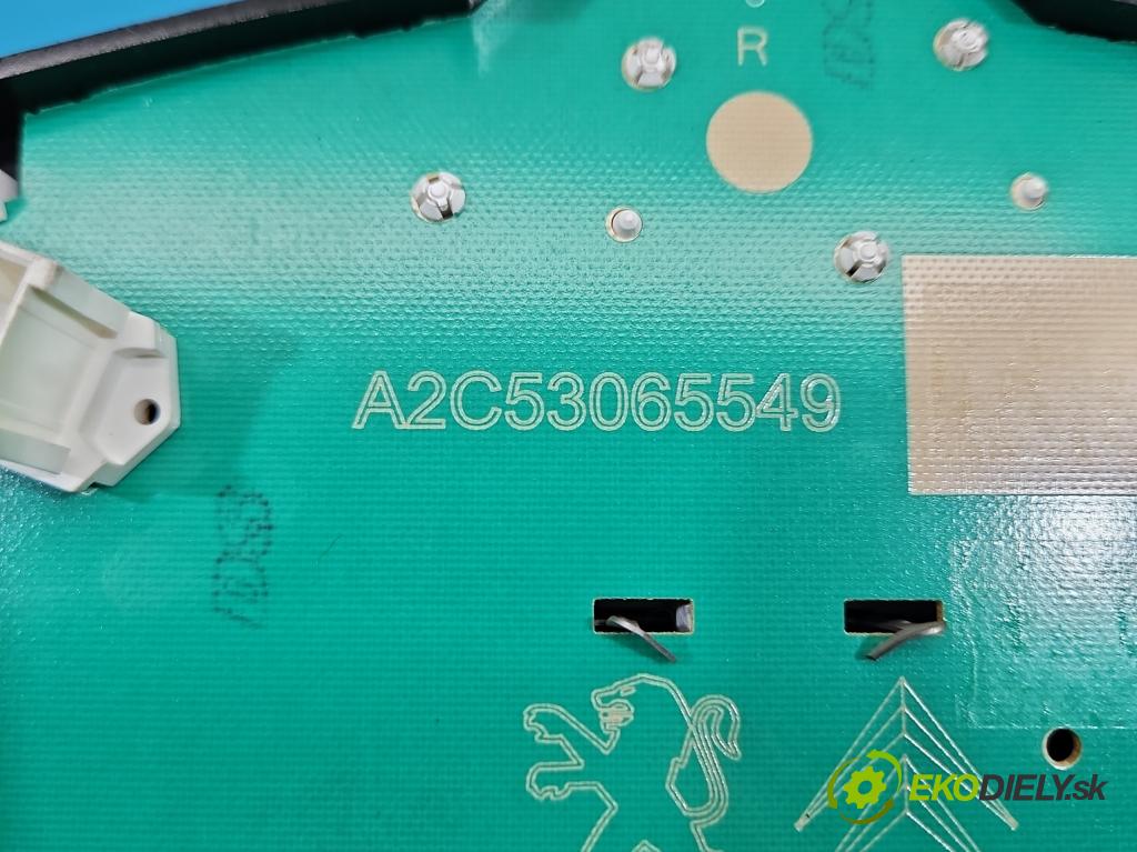 Peugeot 207 1.4 16V 95 HP manual 70 kW 1397 cm3 3- prístrojovka/ budíky 9662904080 (Prístrojová doska)