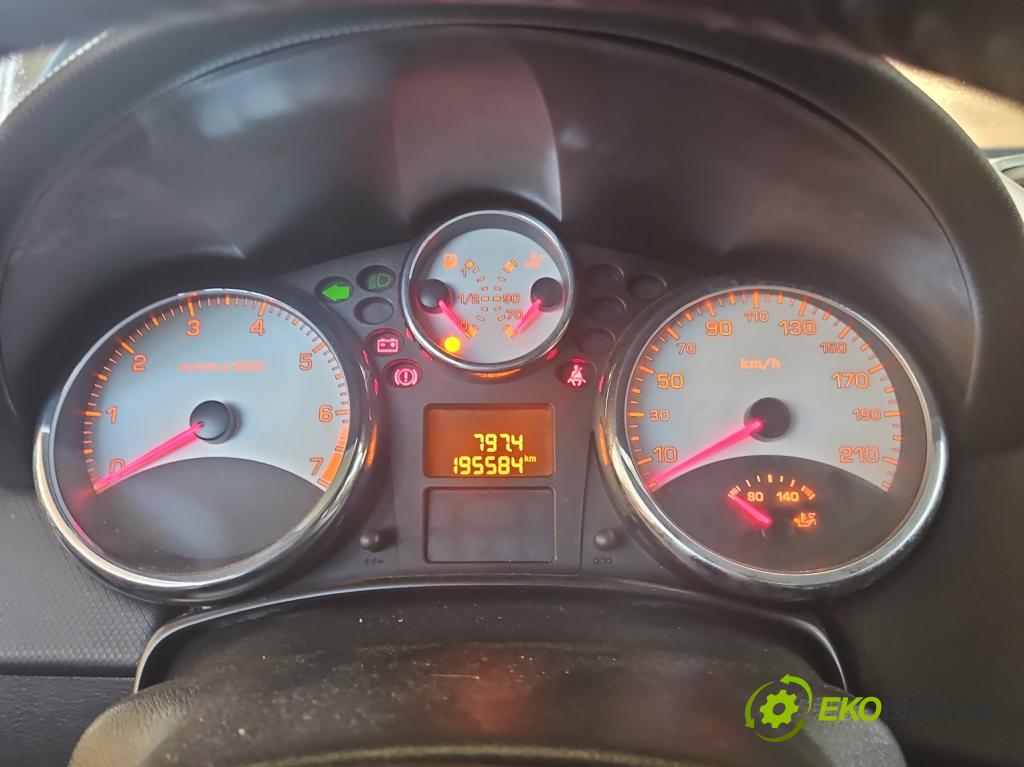 Peugeot 207 1.4 16V 95 HP manual 70 kW 1397 cm3 3- prístrojovka/ budíky 9662904080 (Prístrojová doska)
