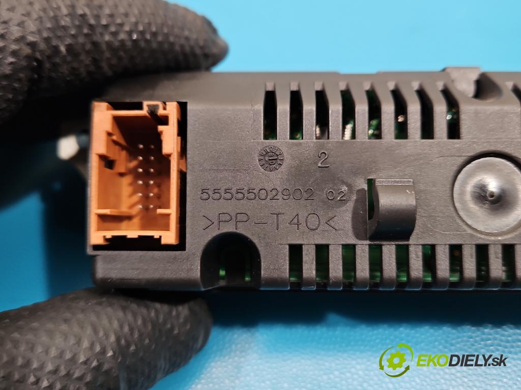 Peugeot 207 1.4 16V 95 HP manual 70 kW 1397 cm3 3- Zobrazit: 5555502902 (Prístrojová doska)