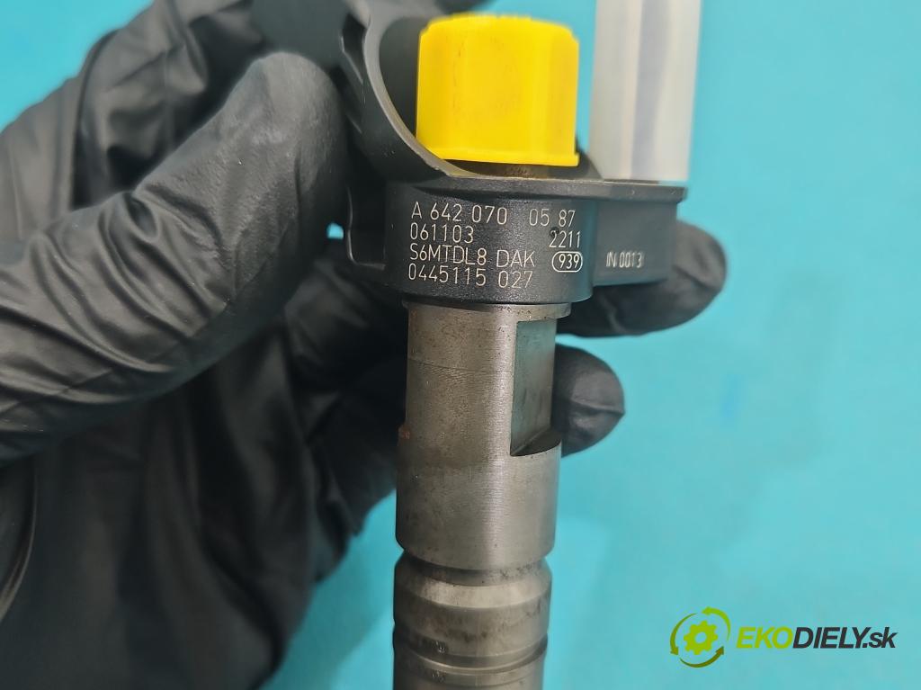 Mercedes ML W164 2005-2011 3.0 cdi 224hp automatic 165 kW 2987 cm3 5- vstrek 0445115027 (Vstrekovač paliva)