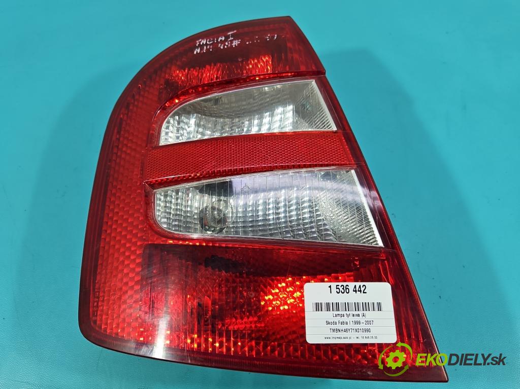 Skoda Fabia I 1999-2007 1.4 mpi 60 HP manual 44 kW 1397 cm3 5- svetlo / reflektor zadné ľavé 6Y6945111B (Kľučka dverí ostatné)