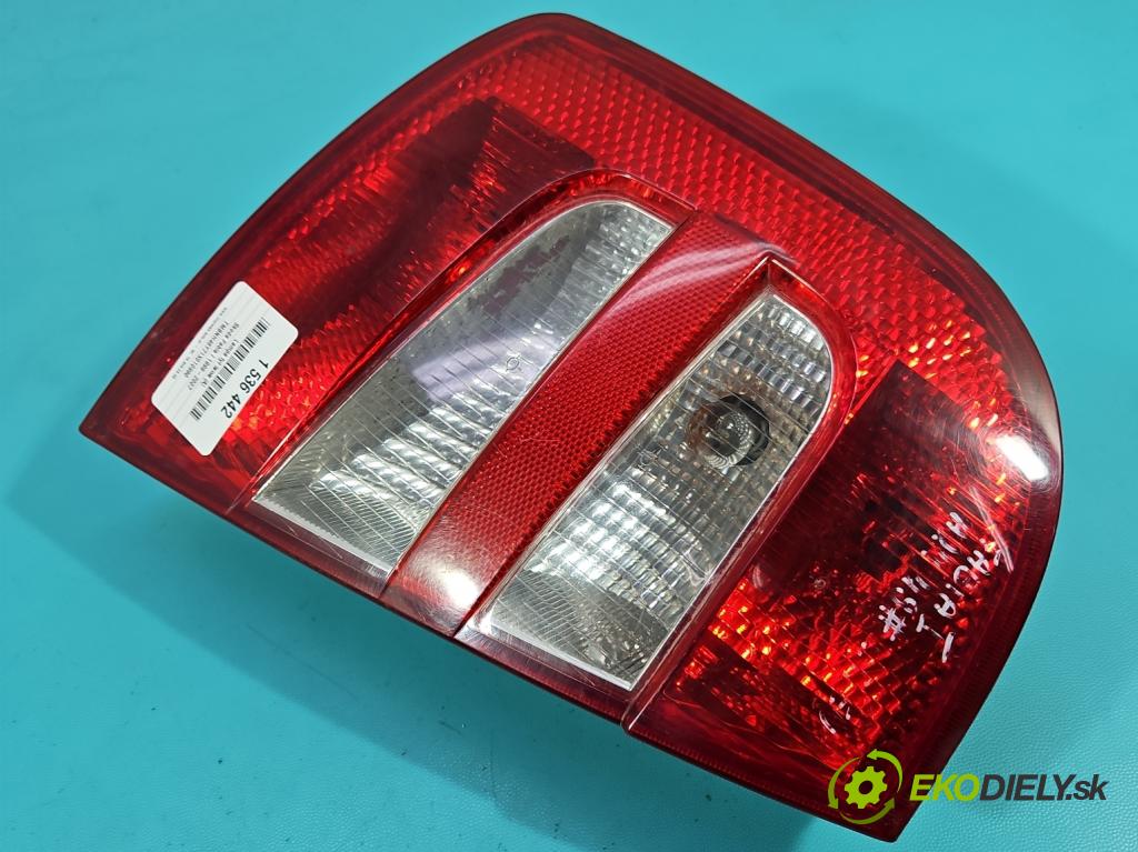 Skoda Fabia I 1999-2007 1.4 mpi 60 HP manual 44 kW 1397 cm3 5- svetlo / reflektor zadné ľavé 6Y6945111B (Kľučka dverí ostatné)