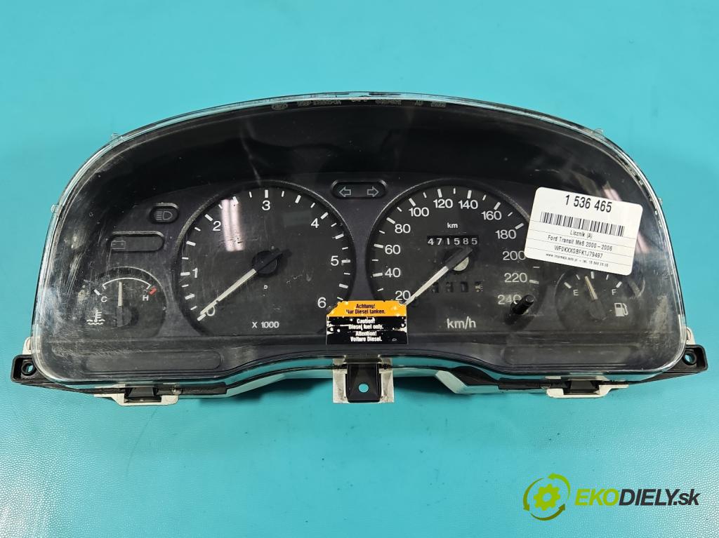 Ford Transit Mk6 2000-2006 2.4 tddi 120 HP manual 88 kW 2402 cm3 5- prístrojovka/ budíky  (Prístrojová doska)