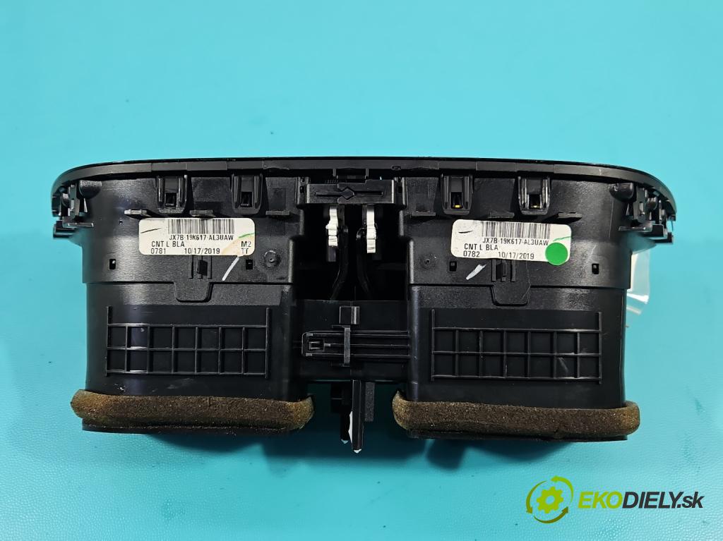 Ford Focus Mk4 2018- 1.5 TDCI 120 HP automatic 88 kW 1499 cm3 5- Mřížka: kúrenia stredová JX7B-19K617-AL (Mriežka kúrenia (fukár))