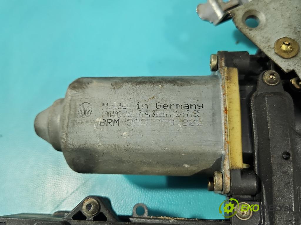 Vw Passat B4 1993-1997 1.6 8V 101 HP manual 74 kW 1595 cm3 5- mechanizmus okna predné pravý 3A0959802