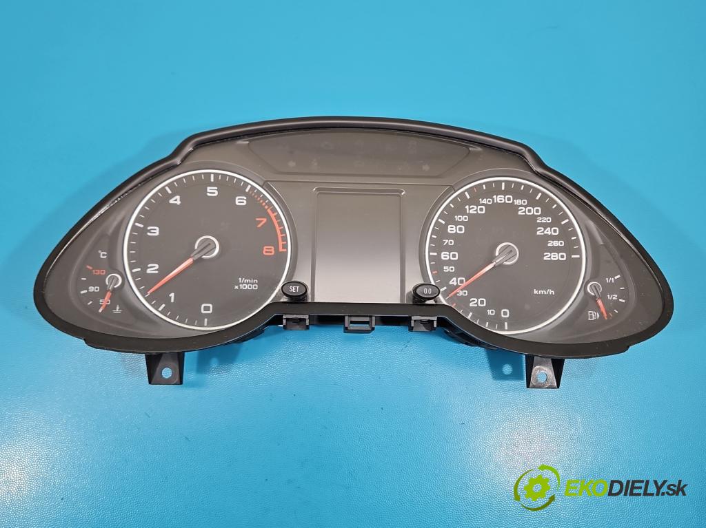 Audi Q5 2008-2016 2.0 TFSI 224hp automatic 165 kW 1984 cm3 5- prístrojovka/ budíky 8R0920930E (Prístrojová doska)