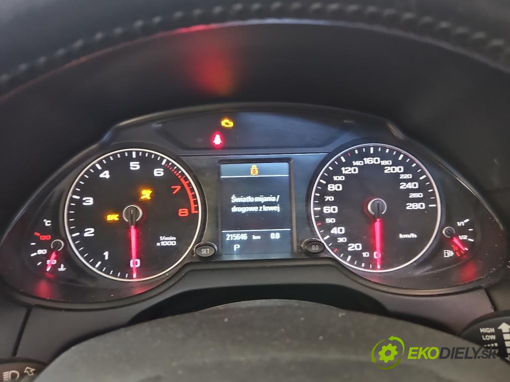 Audi Q5 2008-2016 2.0 TFSI 224hp automatic 165 kW 1984 cm3 5- prístrojovka/ budíky 8R0920930E (Prístrojová doska)
