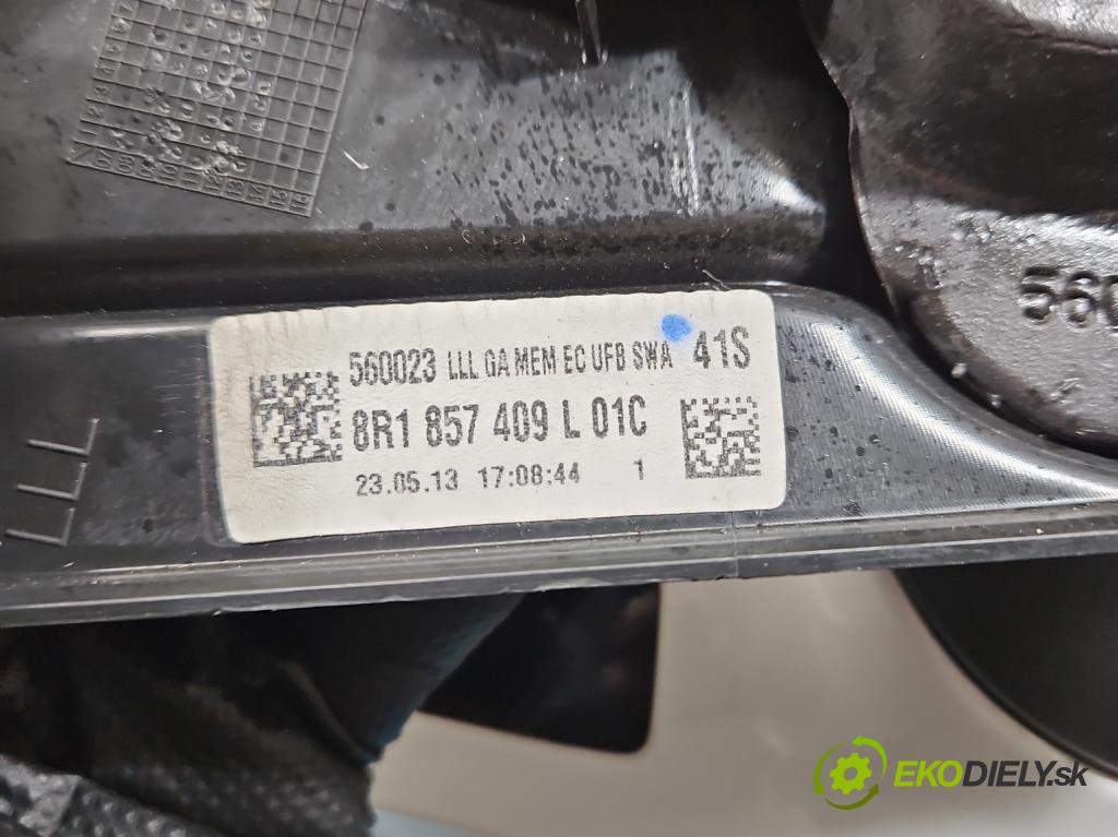 Audi Q5 2008-2016 2.0 TFSI 224hp automatic 165 kW 1984 cm3 5- zrkadlo ľavé 8R1857409L (Kľučka dverí ostatné)