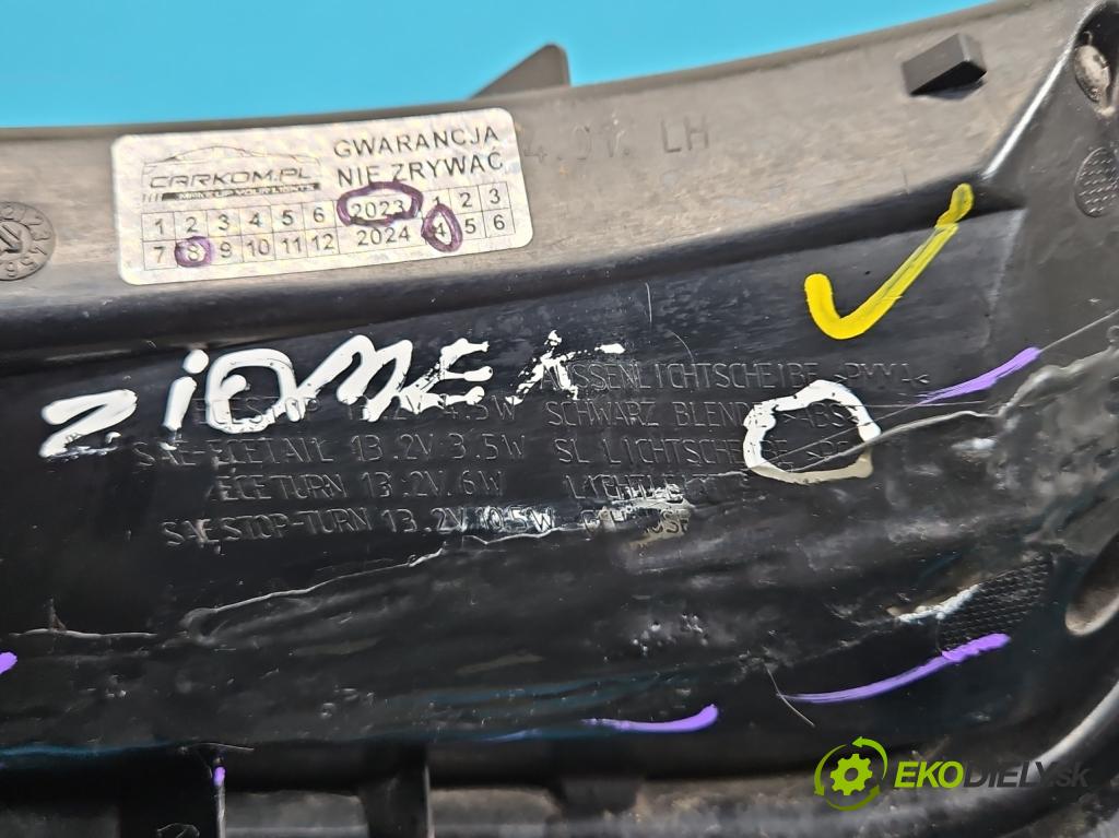 Audi Q5 2008-2016 2.0 TFSI 224 hp automatic 165 kW 1984 cm3 5- světlo zadní levé  (Klika dveří ostatní)