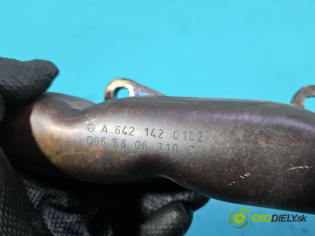 Mercedes ML W164 2005-2011 3.0 cdi 224hp automatic 165 kW 2987 cm3 5- zvod výfuk A6421420102 (Výfukové potrubie)