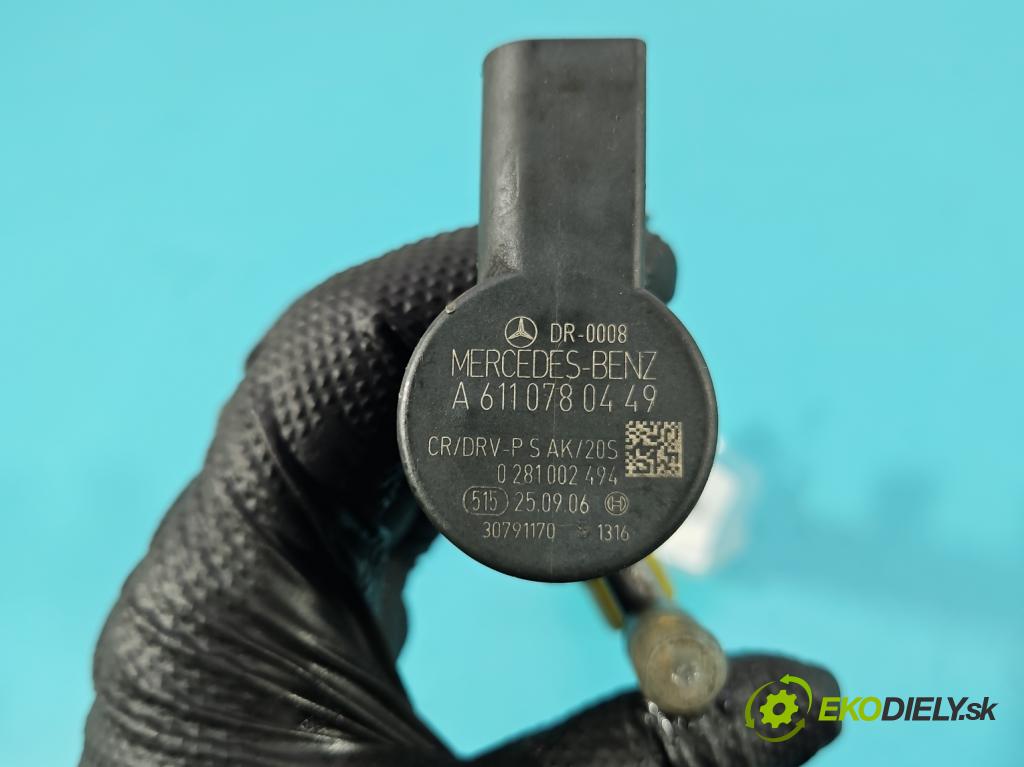 Mercedes ML W164 2005-2011 3.0 cdi 224 hp automatic 165 kW 2987 cm3 5- lišta vstřikovací A6420700495 (Vstřikovací lišta)