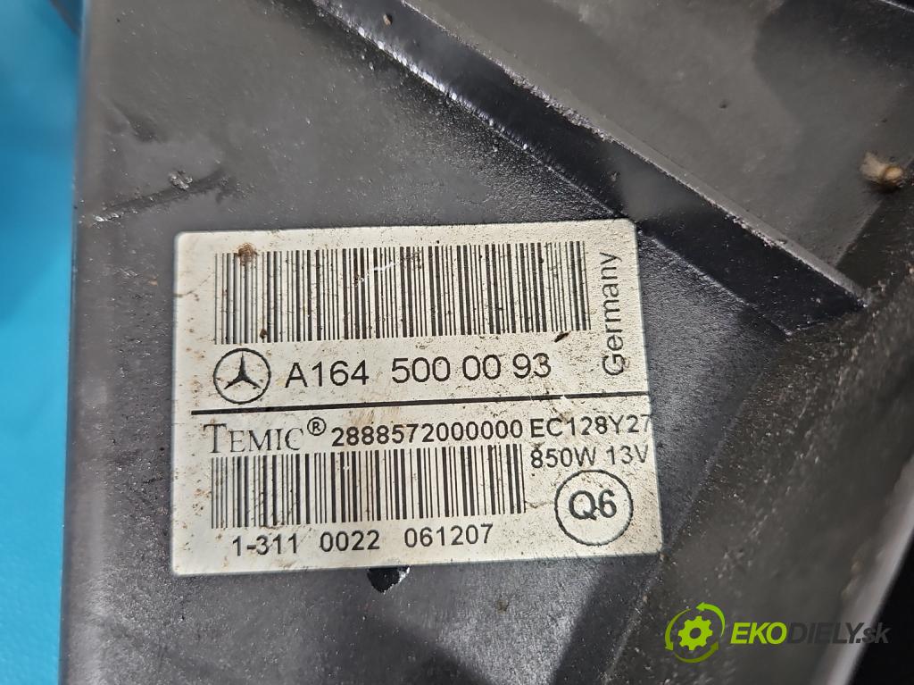 Mercedes ML W164 2005-2011 3.0 cdi 224hp automatic 165 kW 2987 cm3 5- Ventilátor chladiča A1645000093