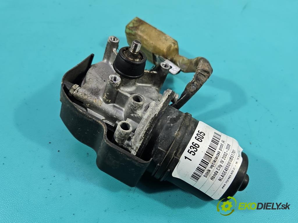 Honda City IV 2002-2008 1.4 8v 83 HP manual 61 kW 1339 cm3 4- motor stieračov predné 