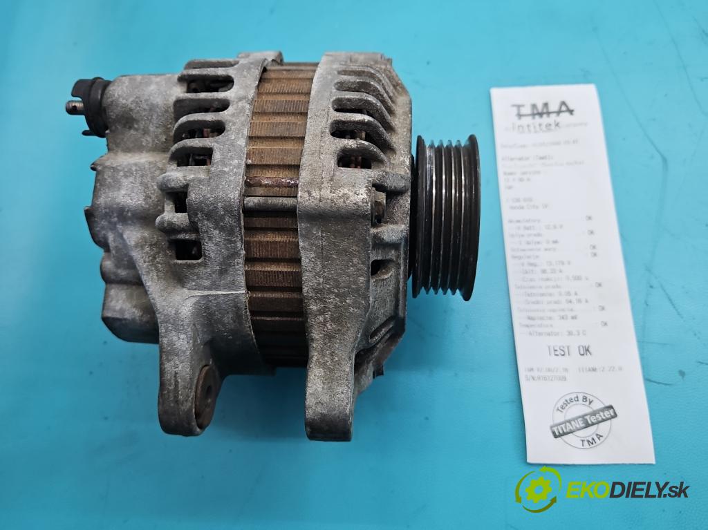 Honda City IV 2002-2008 1.4 8v 83 HP manual 61 kW 1339 cm3 4- Alternator A5TB0091 (Alternátor)
