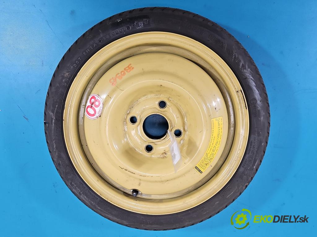 Honda City IV 2002-2008 1.4 8v 83 HP manual 61 kW 1339 cm3 4- koleso rezervne 14