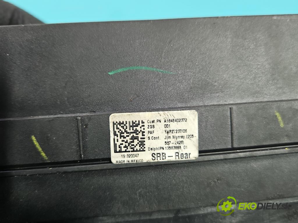 Mercedes ML W164 2005-2011 3.0 cdi 224 hp automatic 165 kW 2987 cm3 5- skříňka pojistková A1645402372 (Pojistková skříňka)