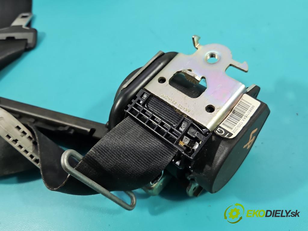 Peugeot 207 1.4 16V 95 HP manual 70 kW 1397 cm3 3- pas bezpečnosť: predné ľavý 96863715XX