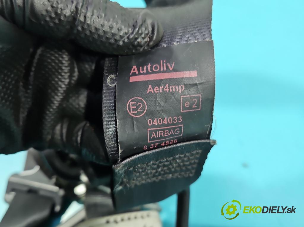 Peugeot 207 1.4 16V 95 HP manual 70 kW 1397 cm3 3- pas bezpečnosť: predné ľavý 96863715XX