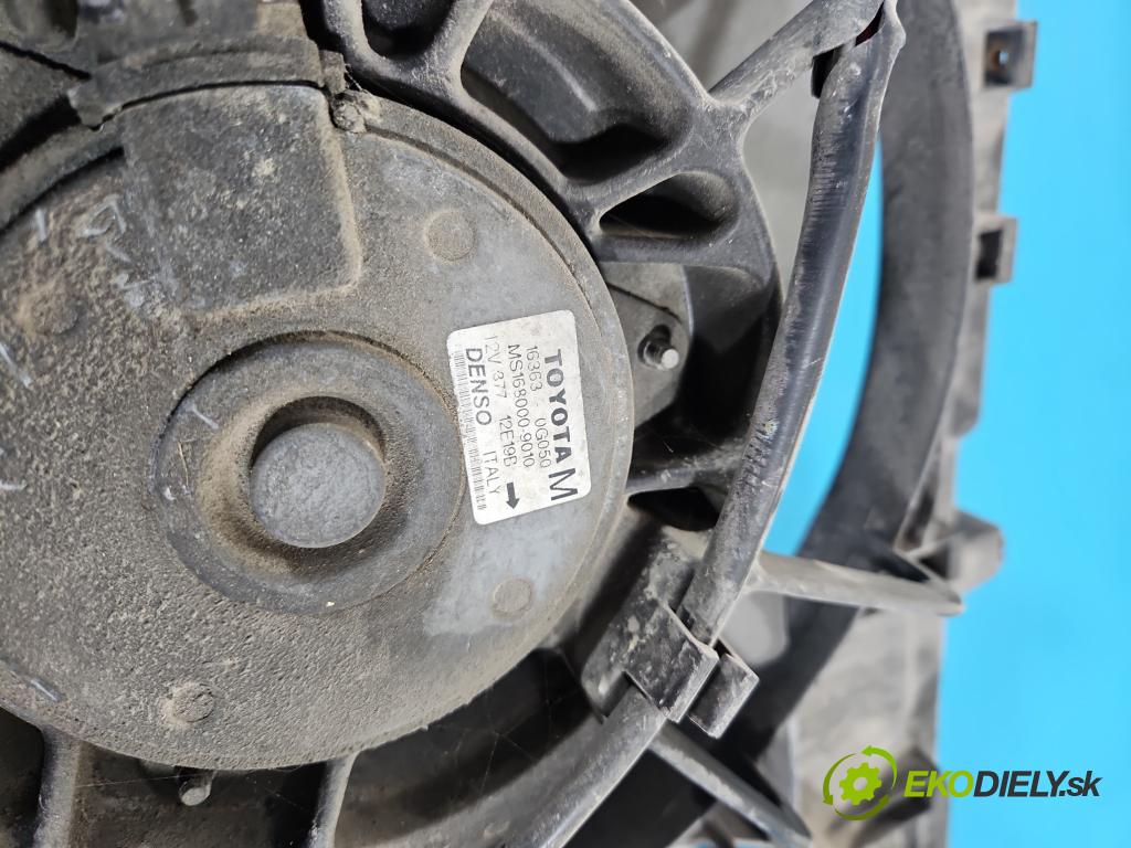 Toyota Avensis II T25 2003-2008 2.0 d4d 116 HP manual 85 kW 1995 cm3 4- Ventilátor chladiča 16363-0G050