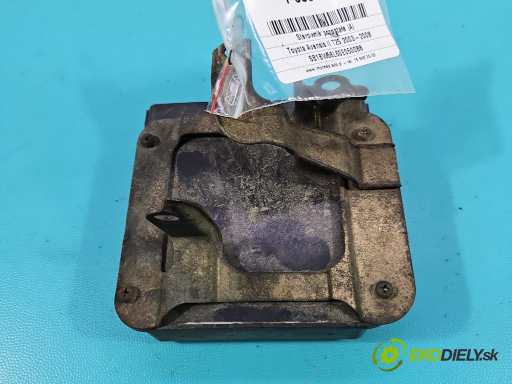 Toyota Avensis II T25 2003-2008 2.0 d4d 116 HP manual 85 kW 1995 cm3 4- riadiaca jednotka ostatné 89871-20050