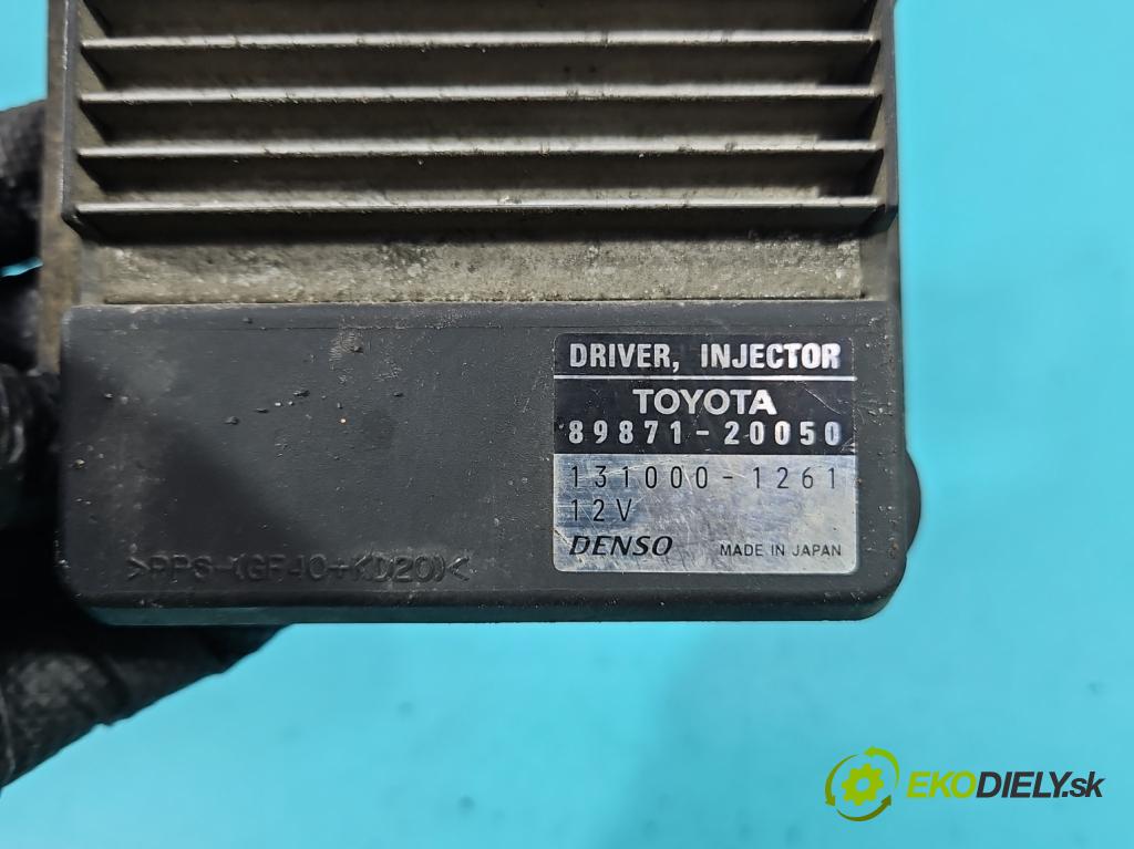 Toyota Avensis II T25 2003-2008 2.0 d4d 116 HP manual 85 kW 1995 cm3 4- riadiaca jednotka ostatné 89871-20050