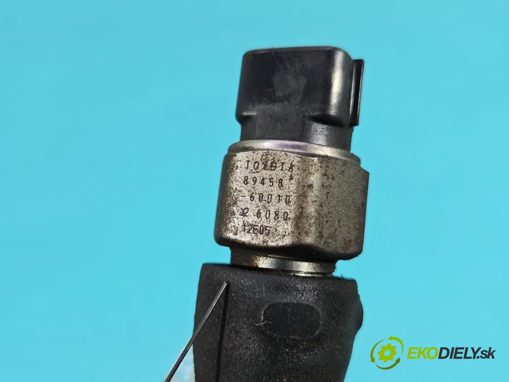 Toyota Avensis II T25 2003-2008 2.0 d4d 116 hp manual 85 kW 1995 cm3 4- lišta vstřikovací 89458-60010 (Vstřikovací lišta)