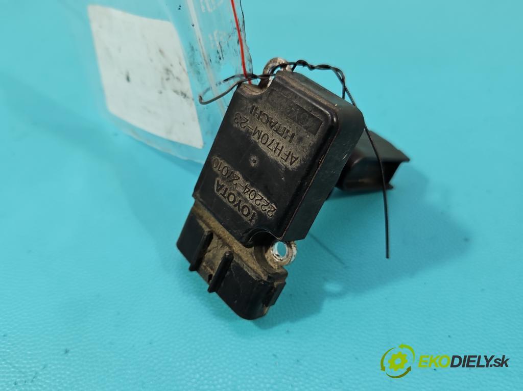 Toyota Avensis II T25 2003-2008 2.0 d4d 116 HP manual 85 kW 1995 cm3 4- průtokoměr: 22204-27010 (Váha vzduchu)