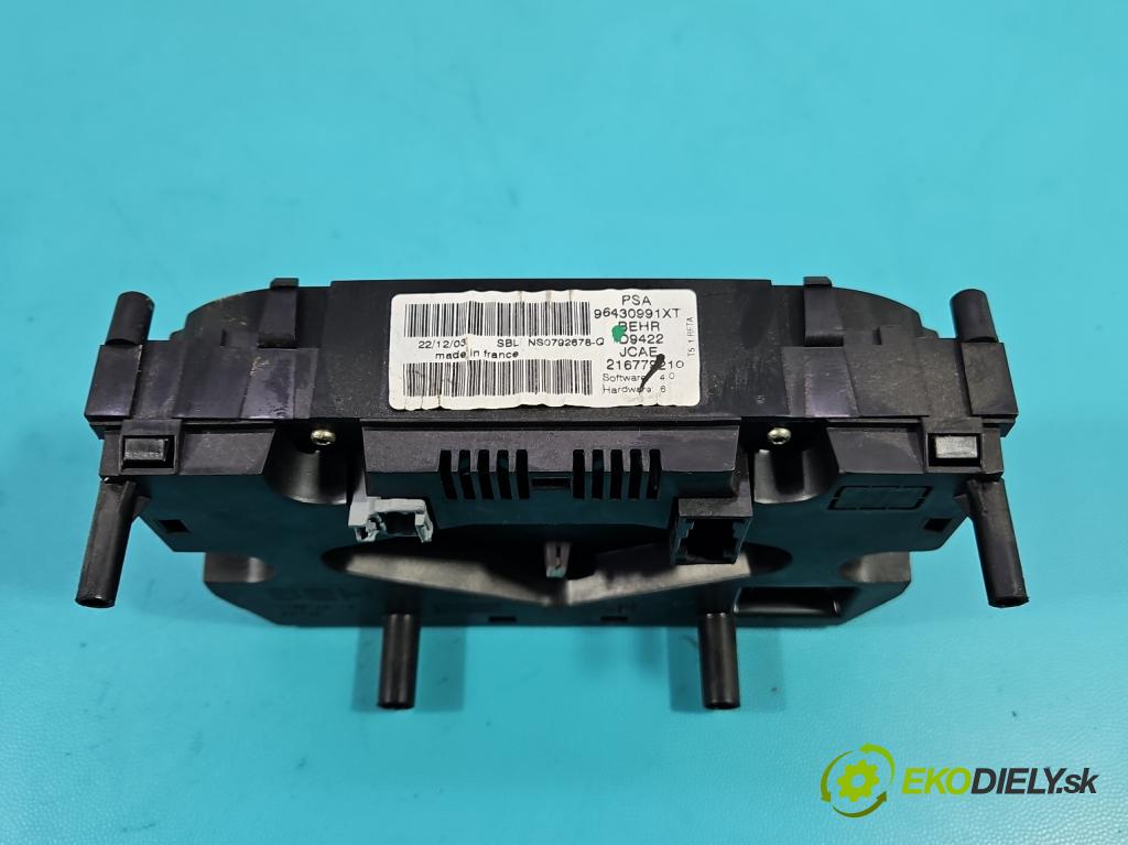 Peugeot 307 2.0 HDI 107 HP manual 79 kW 1997 cm3 5- panel kúrenia 96430991XT