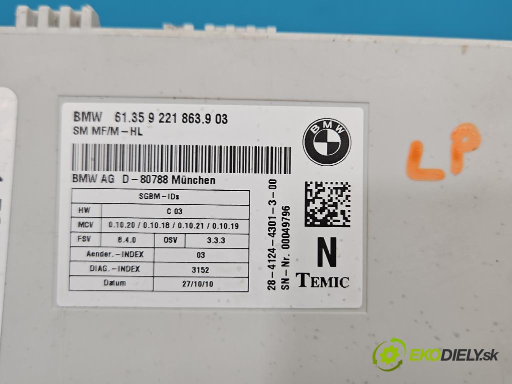 Bmw X6 E71 2007–2014 3.0d 306KM automatic 225 kW 2993 cm3 5- riadiaca jednotka ostatné 9221863