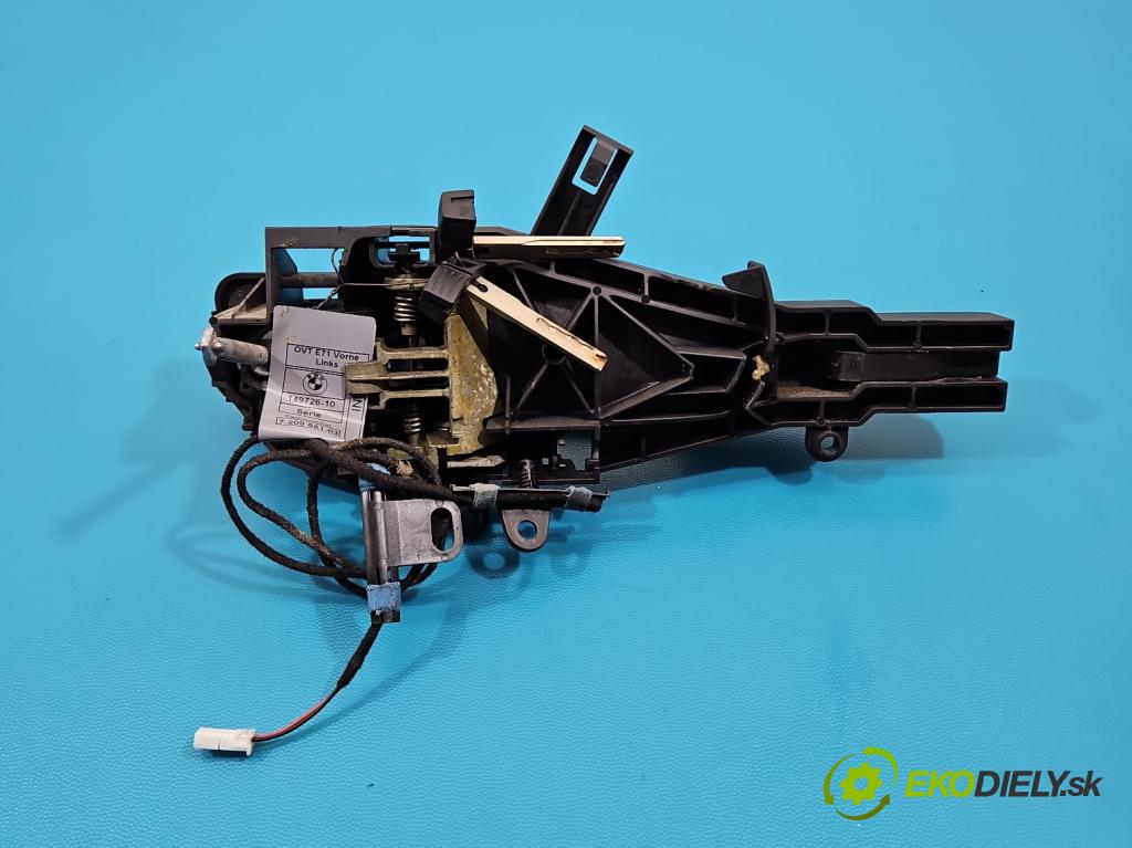 Bmw X6 E71 2007–2014 3.0d 306KM automatic 225 kW 2993 cm3 5- rukoväť predné ľavé mimo: 777 (Kľučka dverí vonkajšia predná ľavá)