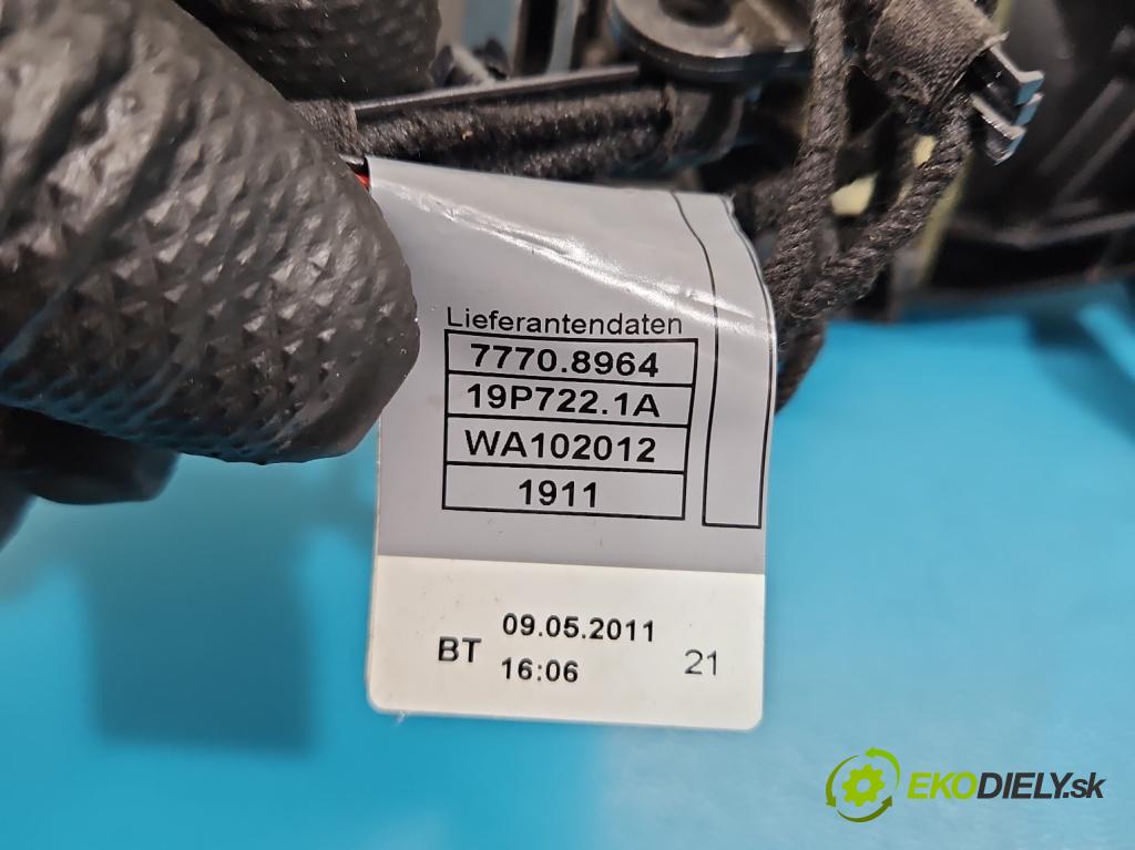 Bmw X6 E71 2007–2014 3.0d 306KM automatic 225 kW 2993 cm3 5- rukoväť zadné pravé mimo: 7209884 (Kľučka dverí ostatné)