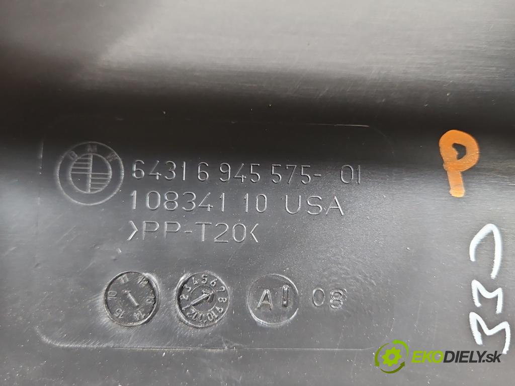 Bmw X6 E71 2007–2014 3.0d 306KM automatic 225 kW 2993 cm3 5- obal filtra vzduchu 6945575 (Obal vzduchového filtra)