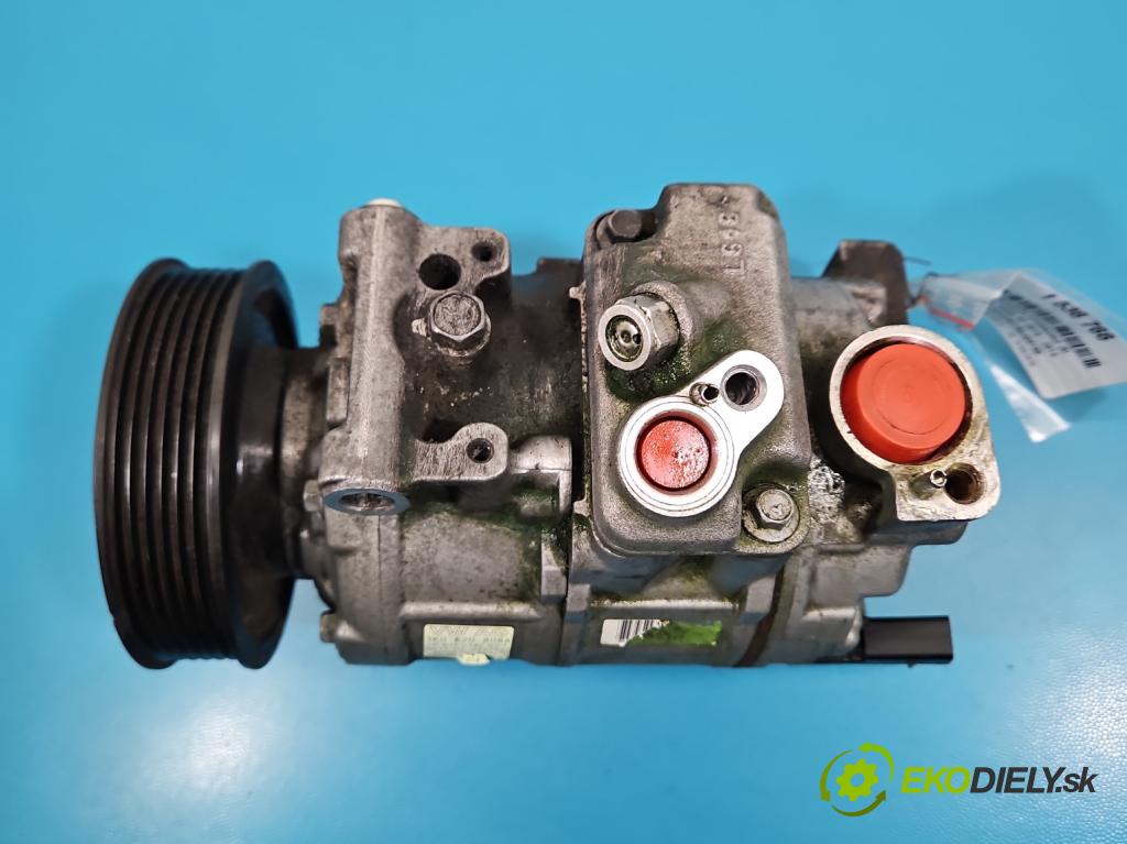 Vw Passat B7 2010-2014 2.0 TSI 211KM automatic 155 kW 1984 cm3 5- Kompresor: klíma 1K0820808A (Kompresor klimatizace)