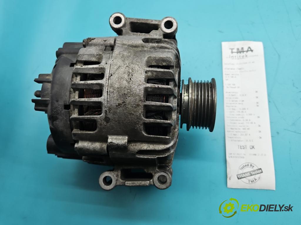 Vw Passat B7 2010-2014 2.0 TSI 211KM automatic 155 kW 1984 cm3 5- Alternator 06H903017E (Alternátor)