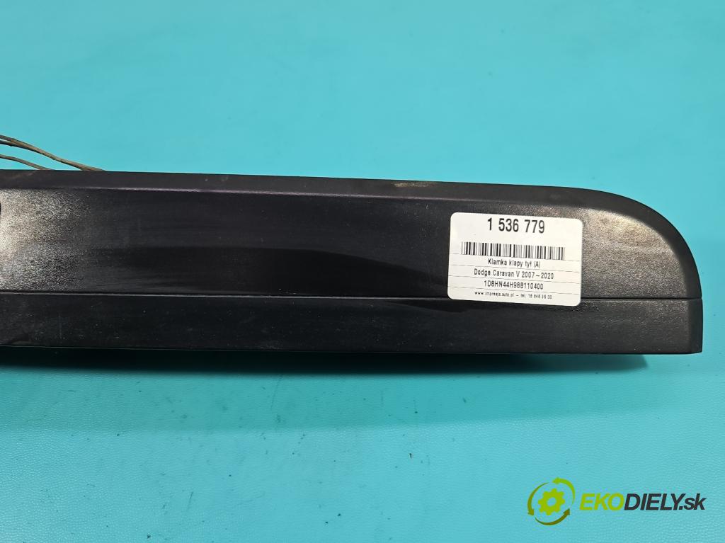 Dodge Caravan V 2007-2020 3.3 V6 178HP: automatic 131 kW 3301 cm3 5- rukoväť kufrové dvere zadné 05113178AB