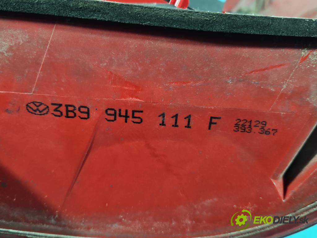 Vw Passat B5 1995-2005 1.9 tdi 110 HP manual 81 kW 1896 cm3 5- svetlo / reflektor zadné ľavé 3B9945111F (Kľučka dverí ostatné)