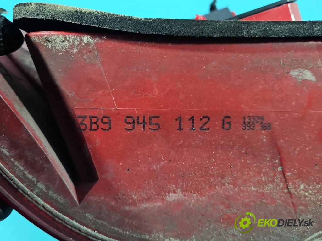 Vw Passat B5 1995-2005 1.9 tdi 110 HP manual 81 kW 1896 cm3 5- svetlo / reflektor zadné pravé 3B9945112G (Kľučka dverí ostatné)