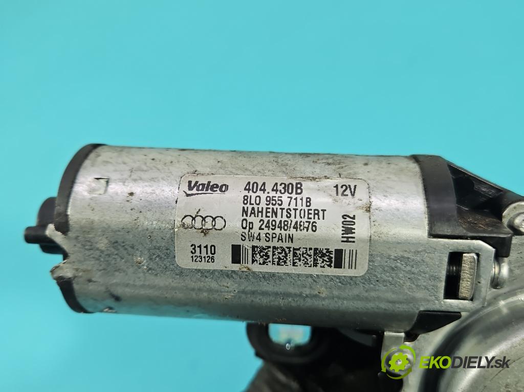 Vw Passat B5 1995-2005 1.9 tdi 110 HP manual 81 kW 1896 cm3 5- motor stieračov zadné 8L0955711B
